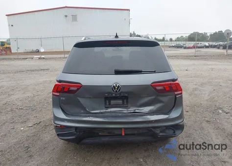 2022 Volkswagen Tiguan 2.0T Se z USA, uszkodzony, nr VIN 3VV3B7AX2NM058595